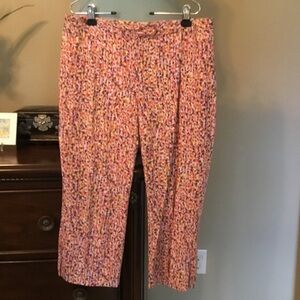 Geoffrey Beene Colorful Women's Cropped Pants